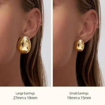 Trendy Risamil Gold Earrings Set for Women - Stylish Jewelry