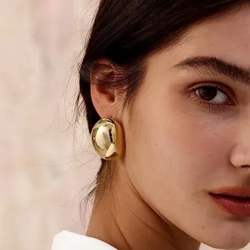 Trendy Risamil Gold Earrings Set for Women - Stylish Jewelry