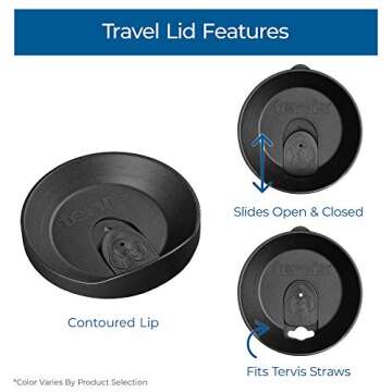 Tervis Coton Colors Made in USA Double Walled Insulated Tumbler, 16 oz, Christmas Nutcracker