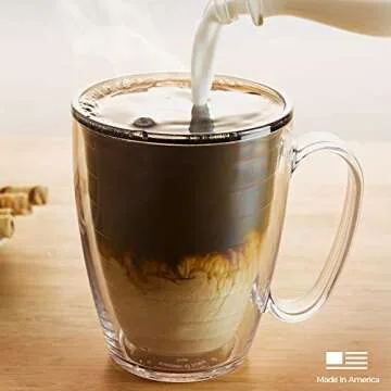 Tervis Coton Colors Made in USA Double Walled Insulated Tumbler, 16 oz, Christmas Nutcracker