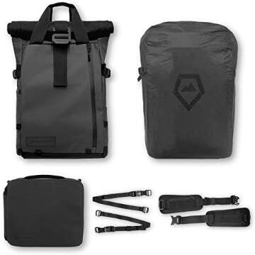 PRVKE Travel DSLR & Laptop Backpack Photo Bundle