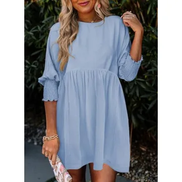 Dokotoo Women Summer Dress Cute Babydoll Tunic for All Occasions
