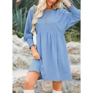 Dokotoo Women Summer Dress Cute Babydoll Tunic for All Occasions