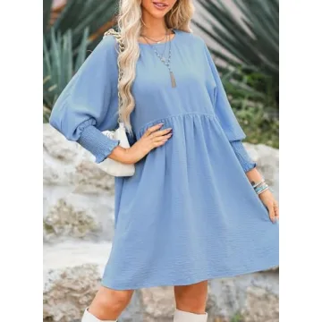Dokotoo Women Summer Dress Cute Babydoll Tunic for All Occasions