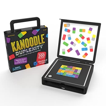 Educational Insights Kanoodle Duplexity, Brain Teaser Puzzle Challenge Game for Kids, Teens, and Adu...