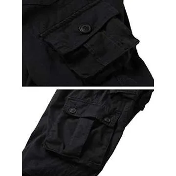 XNMAYA Cargo Pants for Women, Military Army Camo Combat Trousers,Work Camping Hiking Casual Pants with Pockets