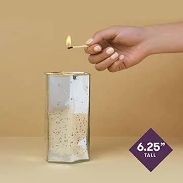 Capri White Mercury Candle - Elegant and Long-Lasting