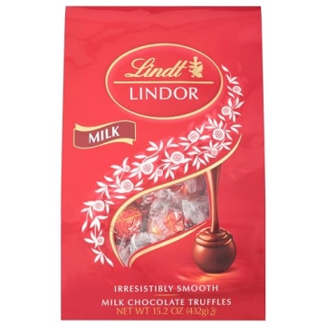 Lindt LINDOR Milk Chocolate Truffles, 15.2 oz for All Occasions