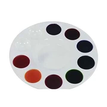 Sax Liquid Washable Watercolor Paint, 1/2 Pint, Assorted Colors, 8 Ounce (Pack of 8) - 1567858