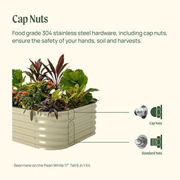 Vego Garden Aluzinc Raised Bed Kits Modular Metal Planter