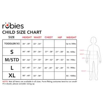 Rubies Child's Wizard of Oz Dorothy Costume, Large