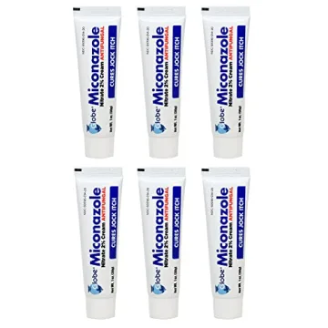 Miconazole Globe 6 Pack Antifungal Cream, 2% Relief