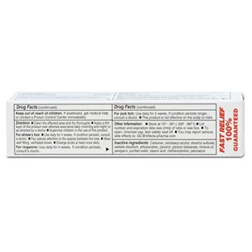 Miconazole Globe 6 Pack Antifungal Cream, 2% Relief