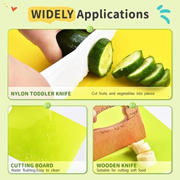 Montessori Kitchen Tools for Kids Cooking - Safe & Fun