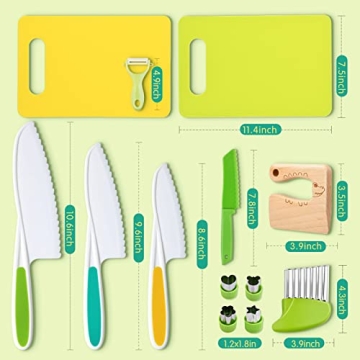 Montessori Kitchen Tools for Kids Cooking - Safe & Fun