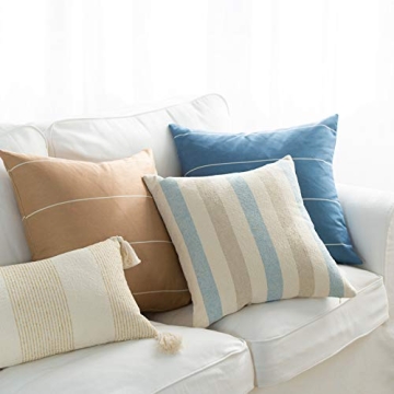 Hofdeco Beach Coastal Decorative Pillow Cover in Stripes