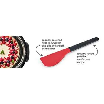 Instant Pot Official Spoon Spatula, One Size, Red