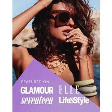 Fashion Retro Square Sunglasses with UV400 Protection