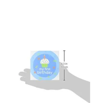 Tiny Ideas Baby's First Holiday Belly Stickers-Easter, Mother's Day, Father's Day, Fourth of July, Halloween, Thanksgiving, Christmas, Hanukkah, New Year, Valentine's Day, Grandparents Day