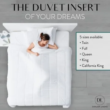 Lightweight Danjor Linens Duvet Insert | Cozy & Washable