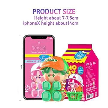 POP MART Pino Jelly Your Boy Series 1PC Blind Box Toy Box Popular Collectible Random Art Toy Hot Toys Cute Figure Creative Gift, for Christmas Birthday Party Holiday