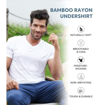 Luxury Bamboo Rayon Undershirt for Men - David Archy