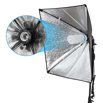 Excelvan 2000W Photography Studio LED Lighting Kit