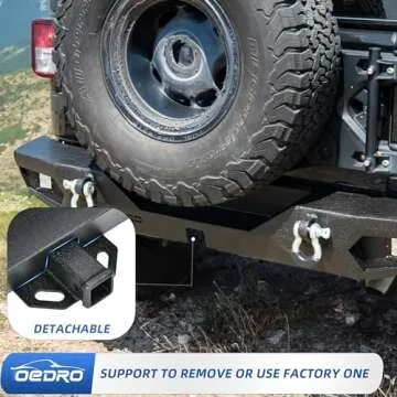 OEDRO Rear Bumper for Jeep Wrangler JL - Tough and Stylish
