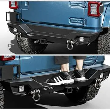 OEDRO Rear Bumper for Jeep Wrangler JL - Tough and Stylish