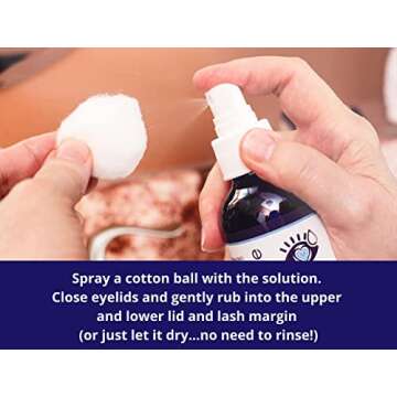 Heyedrate Lid & Lash Cleanser - Relief for Eye Irritation & Dry Eyes