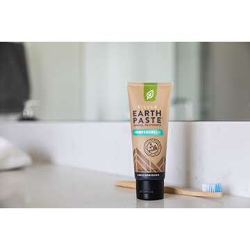 Redmond Earthpaste with Silver - Natural Non-Fluoride Toothpaste, 4 Ounce Tube (Wintergreen)