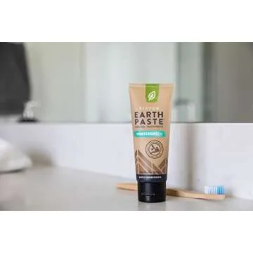Redmond Earthpaste with Silver - Natural Non-Fluoride Toothpaste, 4 Ounce Tube (Wintergreen)