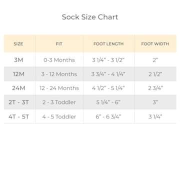 Burt's Bees Baby Baby Socks Ankle or Crew Height Made with Soft Organic Cotton - 6 Packs With Non-Slip Grips for Babies and Newborn Babies Heather Grey/White 4-5T