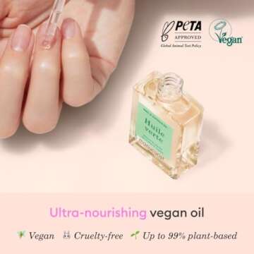 Manucurist Green Oil Nail Care - Nail & Cuticle Oil - Nourishes and Regenerates Nails and Cuticles -...