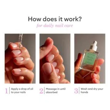 Manucurist Green Oil Nail Care - Nail & Cuticle Oil - Nourishes and Regenerates Nails and Cuticles - Promotes Growth - Blend of 6 Oils - 99% Bio-Sourced - Nail Care - 0.5 fl oz Bottle