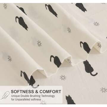 RUVANTI 100% Cotton Flannel Sheets Sets Main