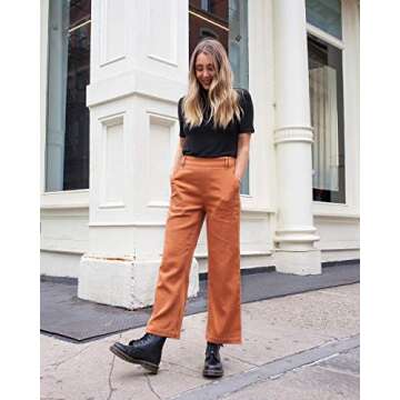 The Drop Women's Joanna Short-Sleeve Mock Neck Ribbed T-Shirt - Versatile Style