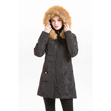 Stylish Valuker Women's Lightweight Down Coat for Winter