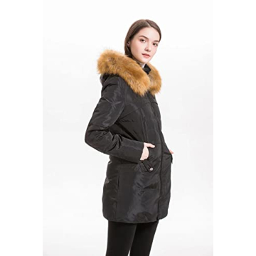 Stylish Valuker Women's Lightweight Down Coat for Winter
