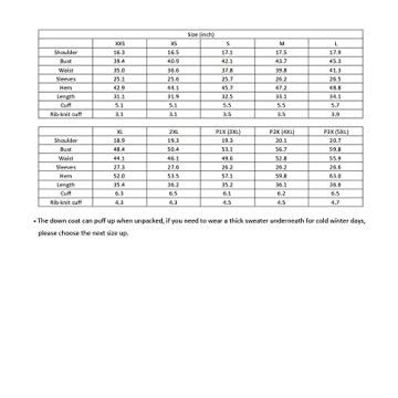 Stylish Valuker Women's Lightweight Down Coat for Winter