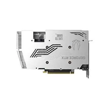 ZOTAC Gaming GeForce RTX™ 3060 AMP White Edition 12GB GDDR6 192-bit 15 Gbps PCIE 4.0 Gaming Graphics Card, IceStorm 2.0 Cooling, Active Fan Control, Freeze Fan Stop ZT-A30600F-10P