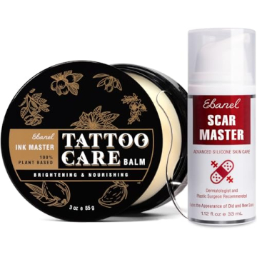 Complete Tattoo Aftercare Kit: Healing Balm & Scar Gel