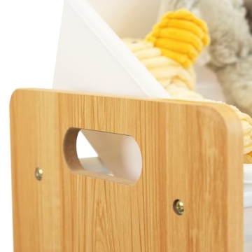 Humble Crew Toy Organizer 20 Storage Bins Natural White