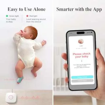 Sense-U Baby Sock Shoe Monitor: Track Baby's Vital Stats
