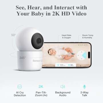 Sense-U Baby Sock Shoe Monitor: Track Baby's Vital Stats