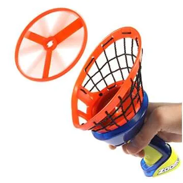 Zoom-O Flying Disc Launcher: Exciting Outdoor Toy for Kids