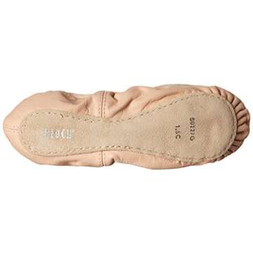 Bloch Belle Full-Sole Leather Ballet Slippers for Girls