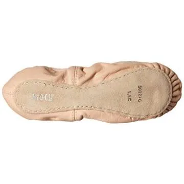 Bloch Belle Full-Sole Leather Ballet Slippers for Girls