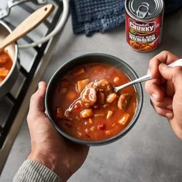 Campbell’s Chunky BBQ Burger Soup - Big Flavor & Protein