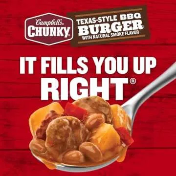 Campbell’s Chunky BBQ Burger Soup - Big Flavor & Protein